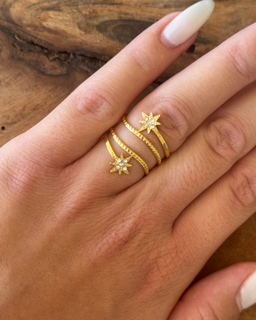 Bague Luna Doré