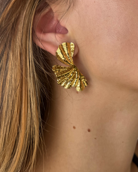 Boucles d'oreilles Fiona Dorées