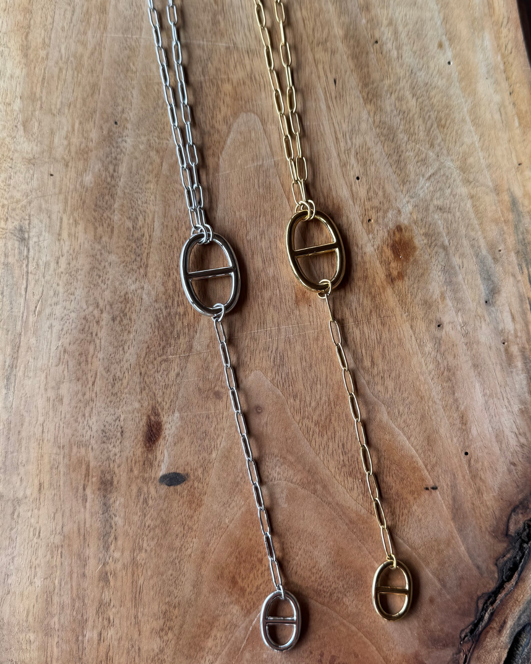 Sautoir Danae Argenté